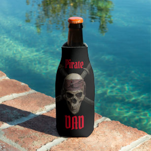 Pirate Skull VATER Can Cooler Flaschenkühler