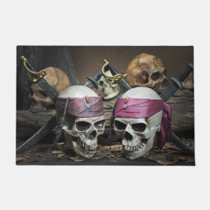 Pirate Skulls Türmatte