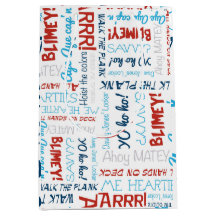 Pirate Slogans Party Pirate Medium Geschenkbeutel