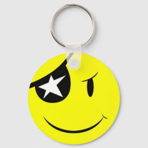 Pirate Smile Face Schlüsselanhänger