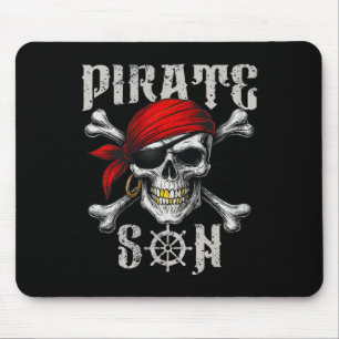 Pirate Son Piratenflagge Flag und Skull Crossbones Mousepad