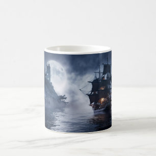 Pirate Spanish Galleon Schiff Kaffeetasse