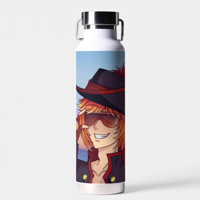 Pirate Sunset Trinkflasche (Vorne)