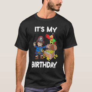Pirate tanzt mein Geburtstag glücklich zu mir, du T-Shirt