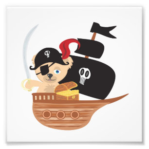 Pirate Teddy Bear Foto Erweiterung