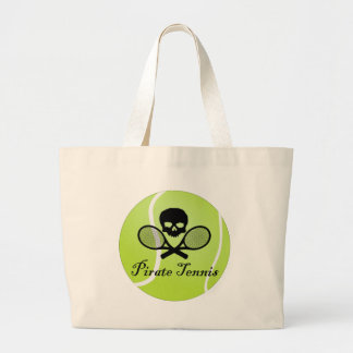 Pirate Tennis mit Tennis Ball Jumbo Stoffbeutel