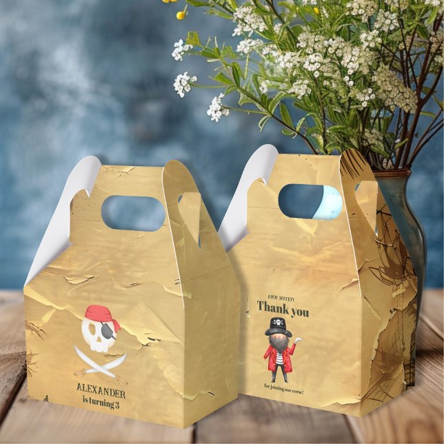 Pirate Themed Birthday Party Geschenkschachtel (Von Creator hochgeladen)