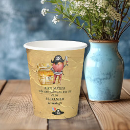 Pirate Themed Birthday Party Pappbecher