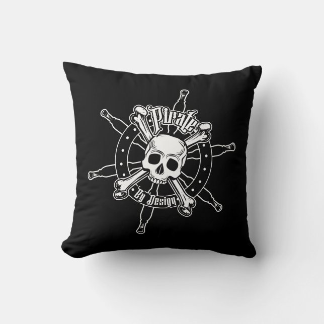 Pirate Throw Cushion Kissen (Vorderseite)