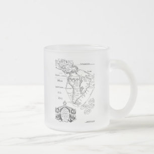 Pirate Treasure Map Tasse