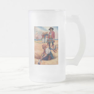 Pirate Treasure Mattglas Bierglas