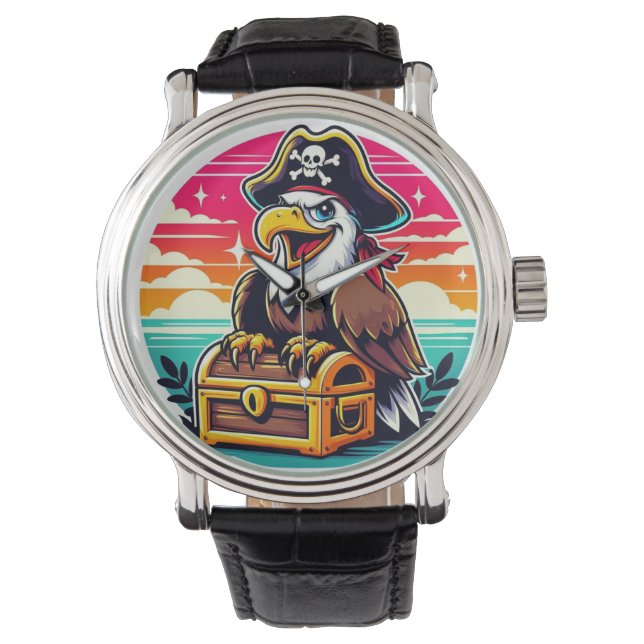 Pirate Watch Armbanduhr (Vorderseite)