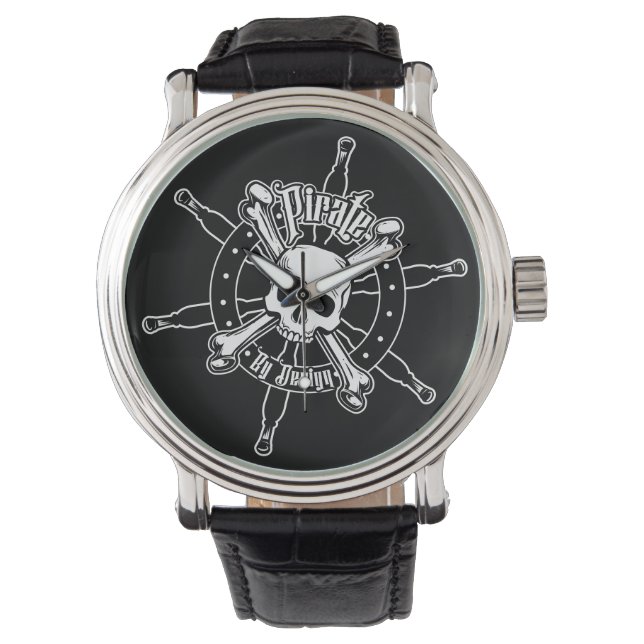 Pirate Watch Armbanduhr (Vorderseite)