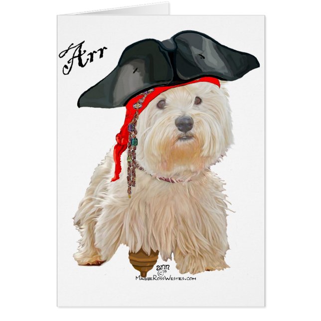 Pirate Westie (Vorne)
