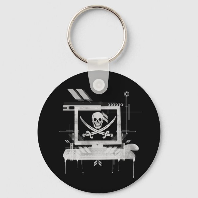 Piratehe Schlüsselanhänger (Vorderseite)