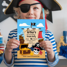 Piraten-Abenteuer Kind Geburtstagsfeier Meeresthem