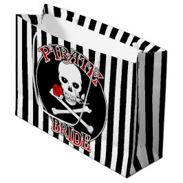 Piraten-Braut-große Geschenk-Tasche Große Geschenktüte