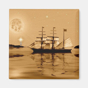 Piraten-Bucht Magnet