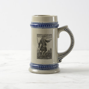 Piraten-Charles-Schaufel Bierglas