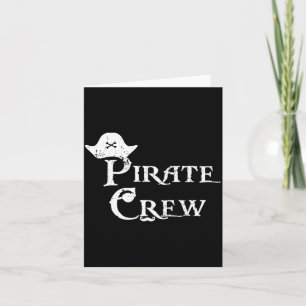 Piraten-Crew Lustiges Halloween-Kostüm-Party Männe Karte