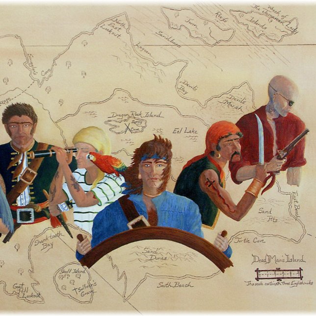 "Piraten!" Dankeskarte (Von Creator hochgeladen)