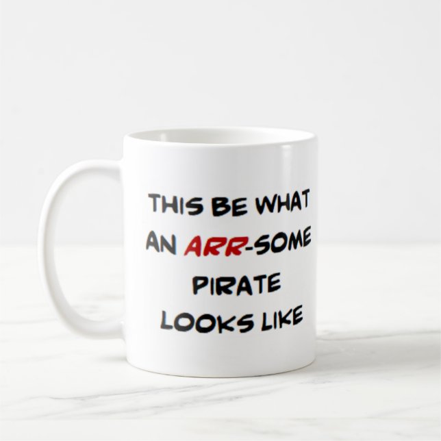 Piraten, einige kaffeetasse (Links)