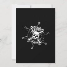 Piraten-Einladung