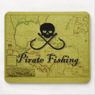 Piraten-Fischen-Mausunterlage Mousepad