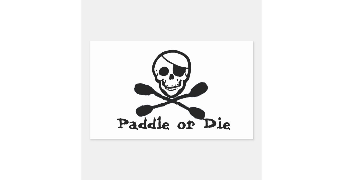 Piraten Flaggen Kajak Aufkleber Rechteckiger Aufkleber Zazzle Ch