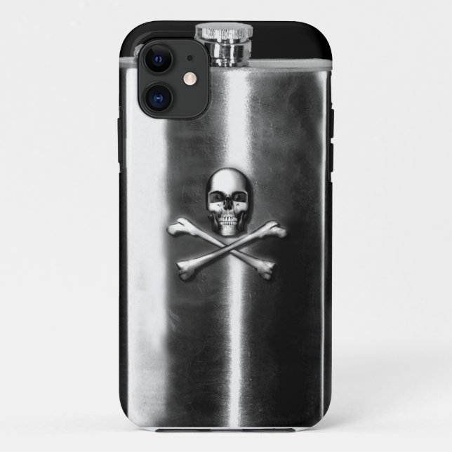 Piraten-Flasche iPhone Fall Case-Mate iPhone Hülle (Rückseite)