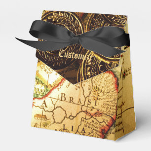 Piraten-Goldschatz-Karten-Zelt-Bevorzugungs-Kasten Geschenkschachtel