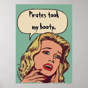 Piraten haben meinen Hintern mitgenommen! Poster