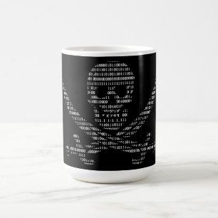 Piraten-Hacker-Dunkelheits-Tasse Kaffeetasse