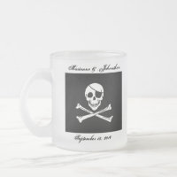 Piraten-Hochzeits-Andenken-Andenken-Tasse