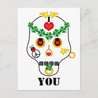 Piraten! I Liebe.................................. Postkarte