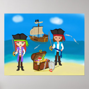 Piraten im Hinterland Poster