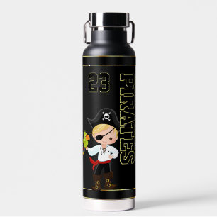 Piraten individuell gestaltete Sportmannschaft Tho Trinkflasche