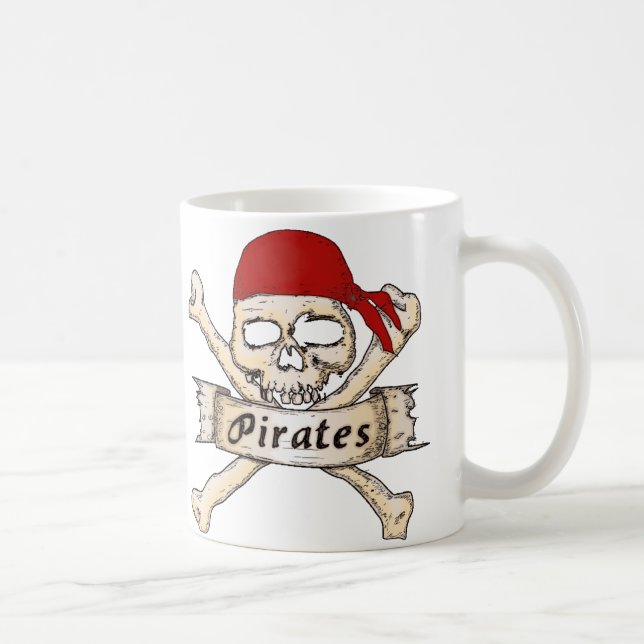Piraten Kaffeetasse (Rechts)