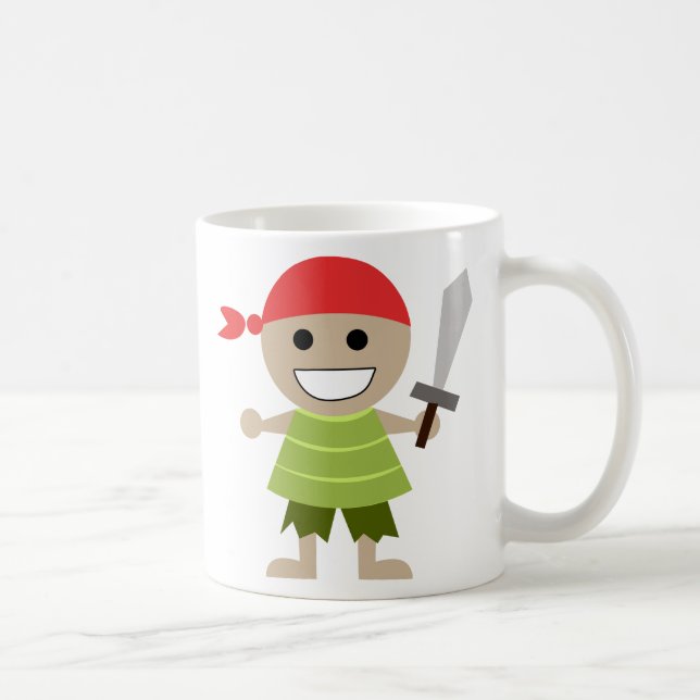 Piraten Kaffeetasse (Rechts)