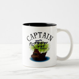 Piraten-Kapitän Zweifarbige Tasse
