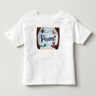 Piraten-Karte Kleinkind T-shirt
