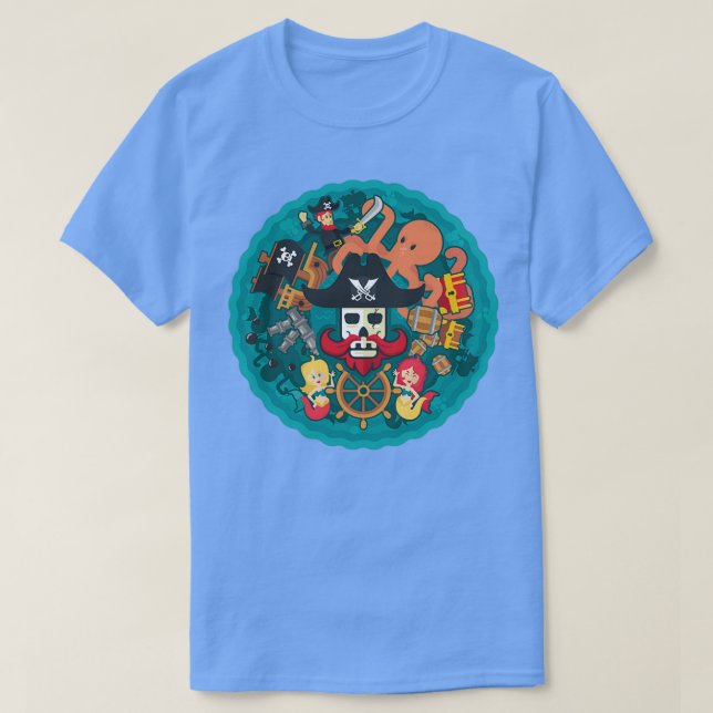 Piraten Life T-Shirt (Design vorne)