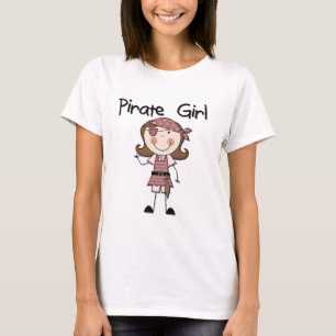 Piraten-Mädchen-T-Shirts und Geschenke T-Shirt