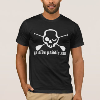 Piraten-Paddel-Brandung YE Olde (dunkel) T-Shirt