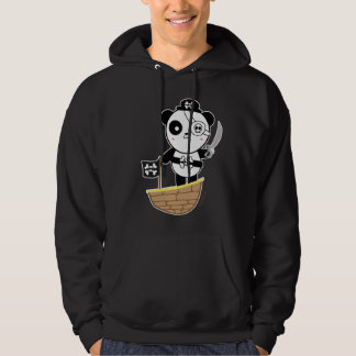 Piraten-Panda-Bärn-Jacke Hoodie