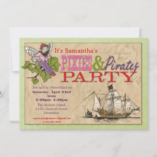 Piraten-Party Einladung
