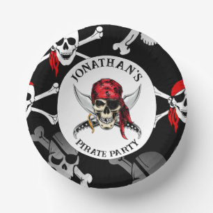Piraten-Party Pappteller