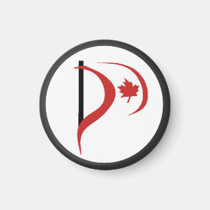 Piraten-Party von Kanada-Magneten Magnet