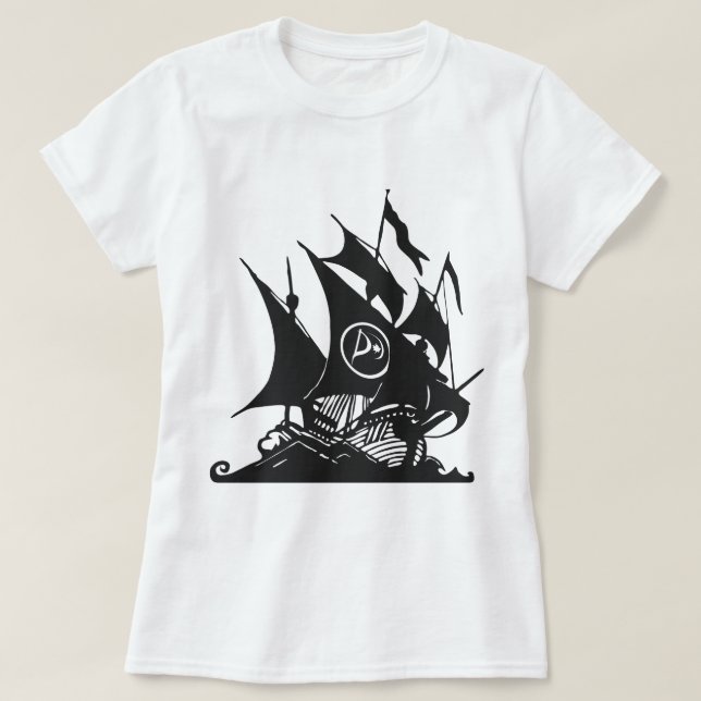 Piraten-Party von Kanada-Schiff T-Shirt (Design vorne)