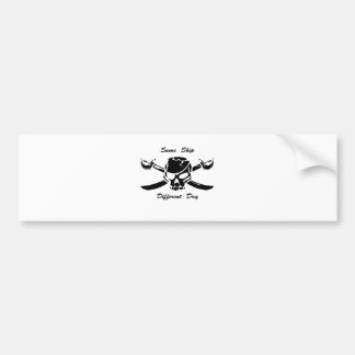 Piraten-Piratenflagge selben versenden Autoaufkleber